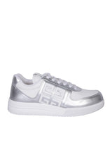 Givenchy G4 Low Silver Sneakers - Men - Piano Luigi