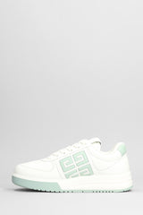 Givenchy G4 Sneakers In White Leather - Women - Piano Luigi