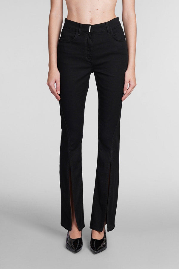 Givenchy Jeans In Black Cotton - Women - Piano Luigi