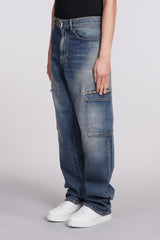 Givenchy Jeans In Blue Cotton - Men - Piano Luigi