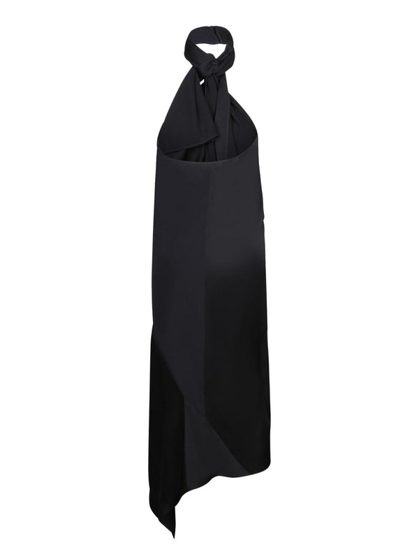 Givenchy Lavalliã¨r Collar Black Dress - Women - Piano Luigi