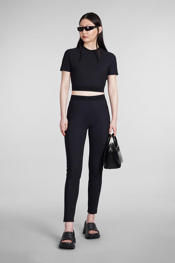 Givenchy Leggings In Black Polyamide - Women - Piano Luigi