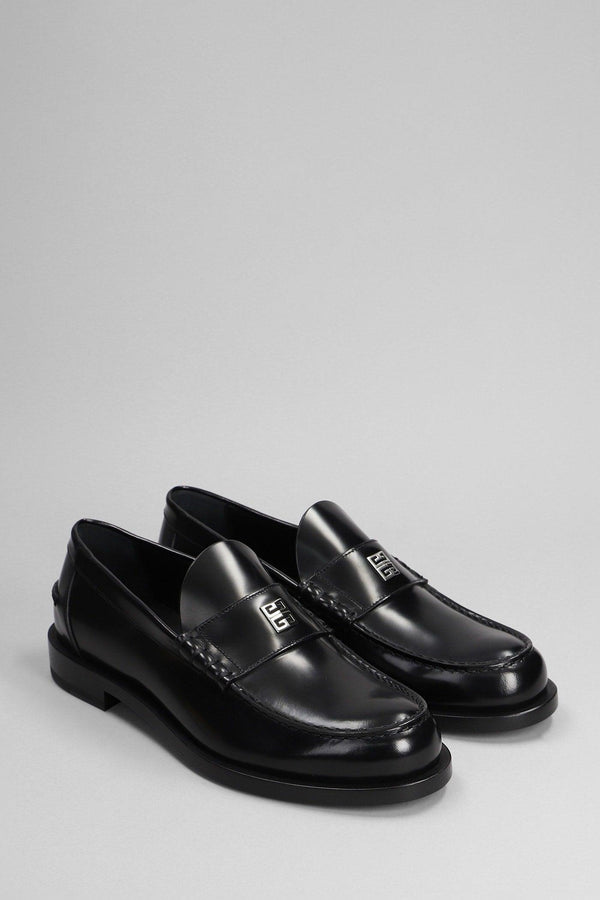 Givenchy Loafers In Black Leather - Men - Piano Luigi