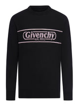 Givenchy Logo Intarsia-knit Jumper - Men - Piano Luigi