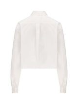 Givenchy Logo Plaque Collared Shirt - Women - Piano Luigi