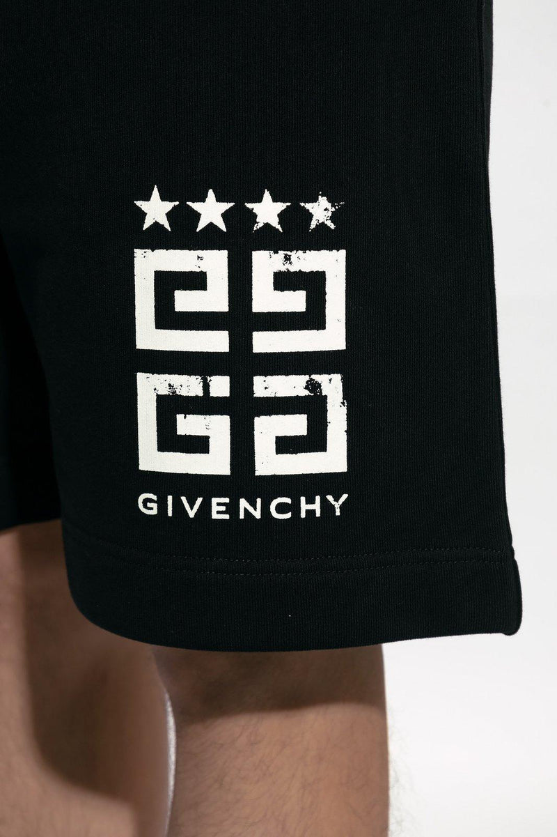 Givenchy Logo Printed Shorts - Men - Piano Luigi