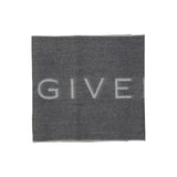 Givenchy Logo Wool Scarf - Women - Piano Luigi