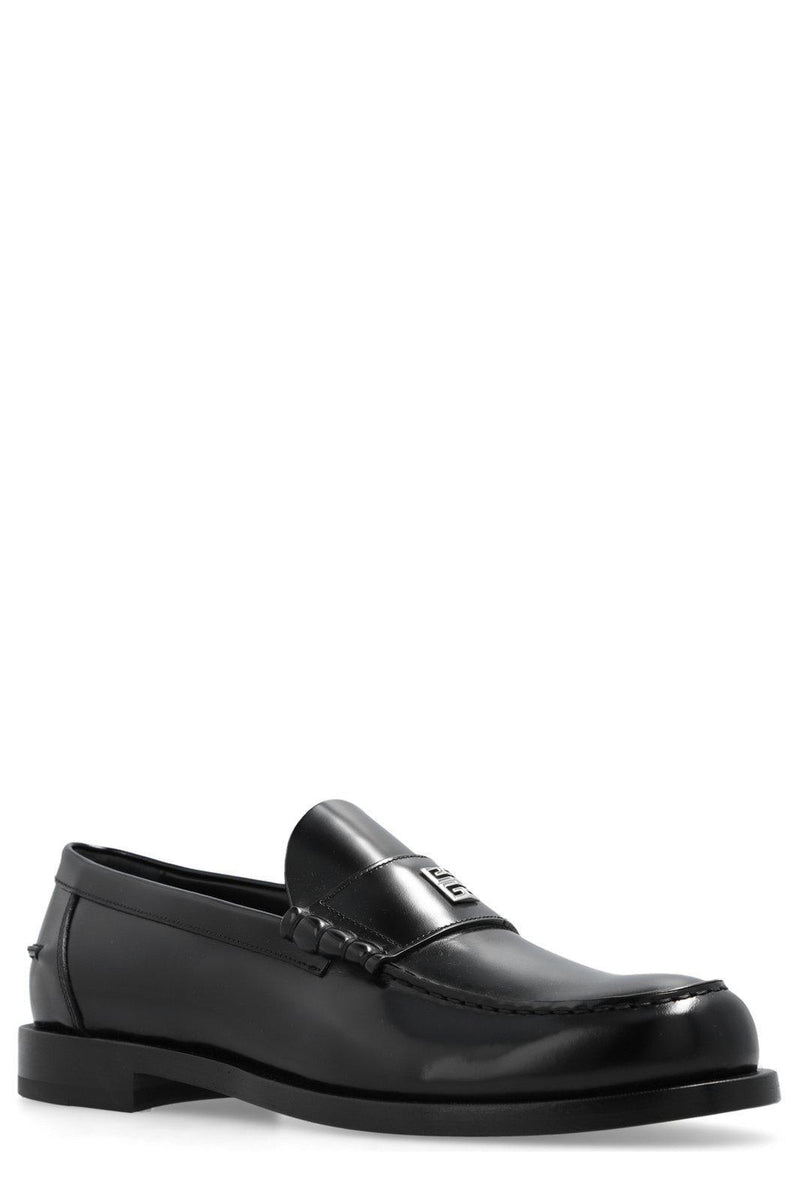 Givenchy Mr G Logo Plaque Loafers - Men - Piano Luigi