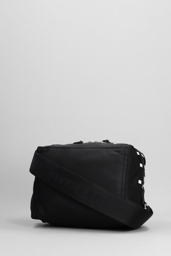 Givenchy Pandora Small Shoulder Bag In Black Polyamide - Men - Piano Luigi