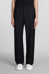 Givenchy Pants In Black Mohair - Men - Piano Luigi