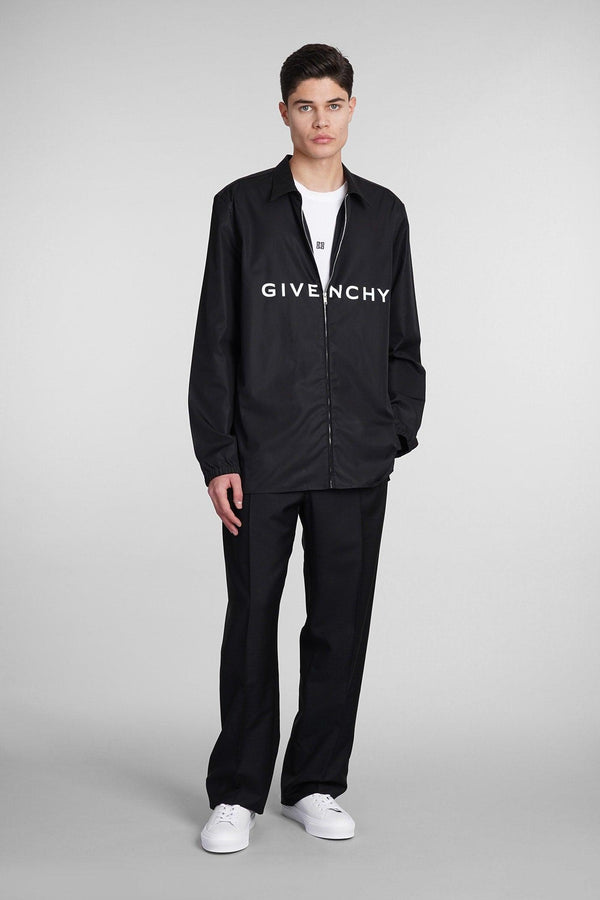 Givenchy Pants In Black Mohair - Men - Piano Luigi