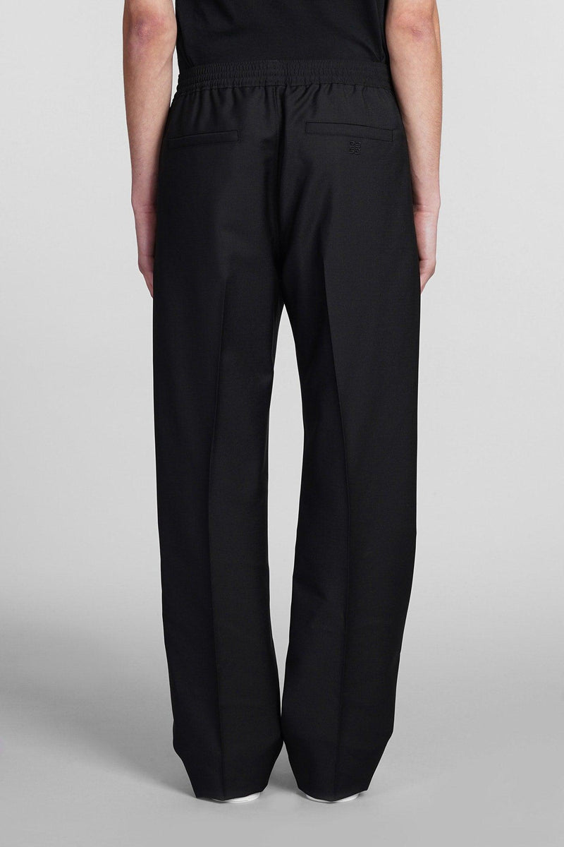 Givenchy Pants In Black Mohair - Men - Piano Luigi