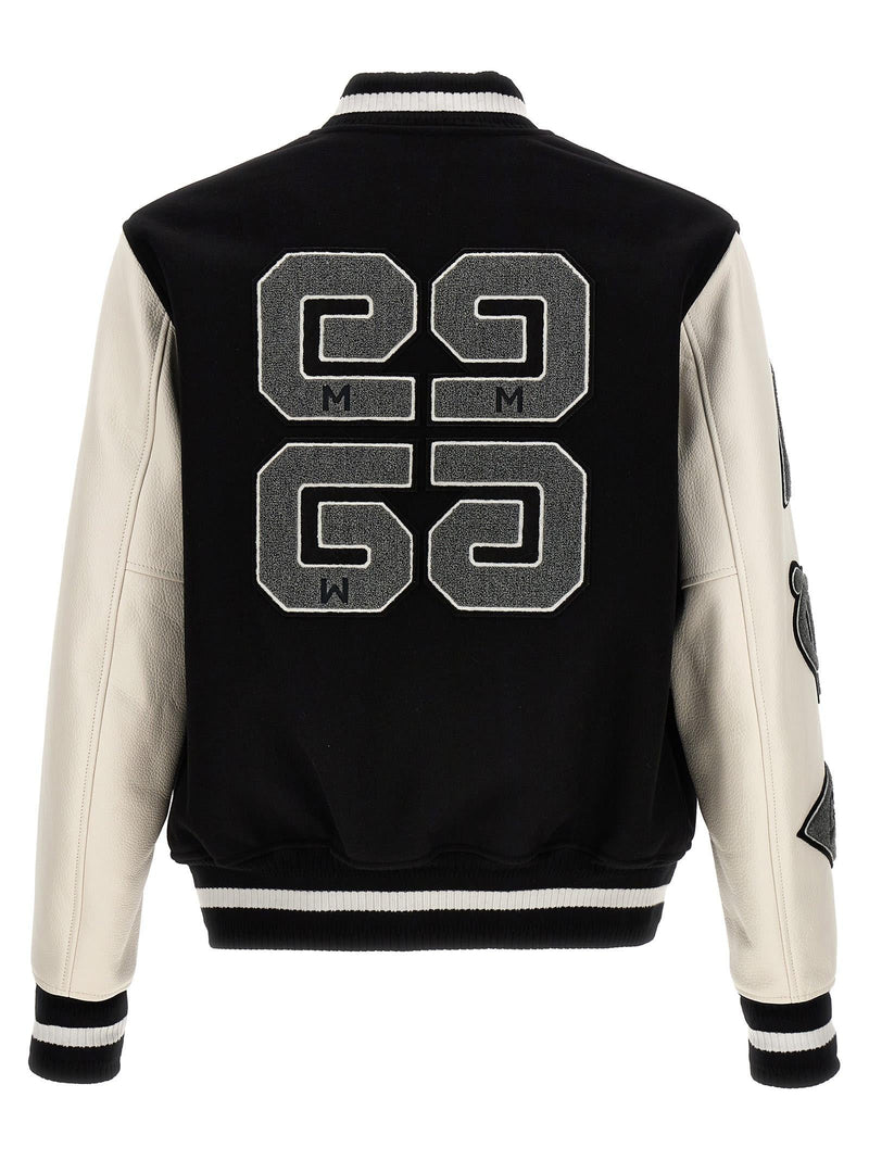 Givenchy Patches And Embroidery Bomber Jacket - Men - Piano Luigi