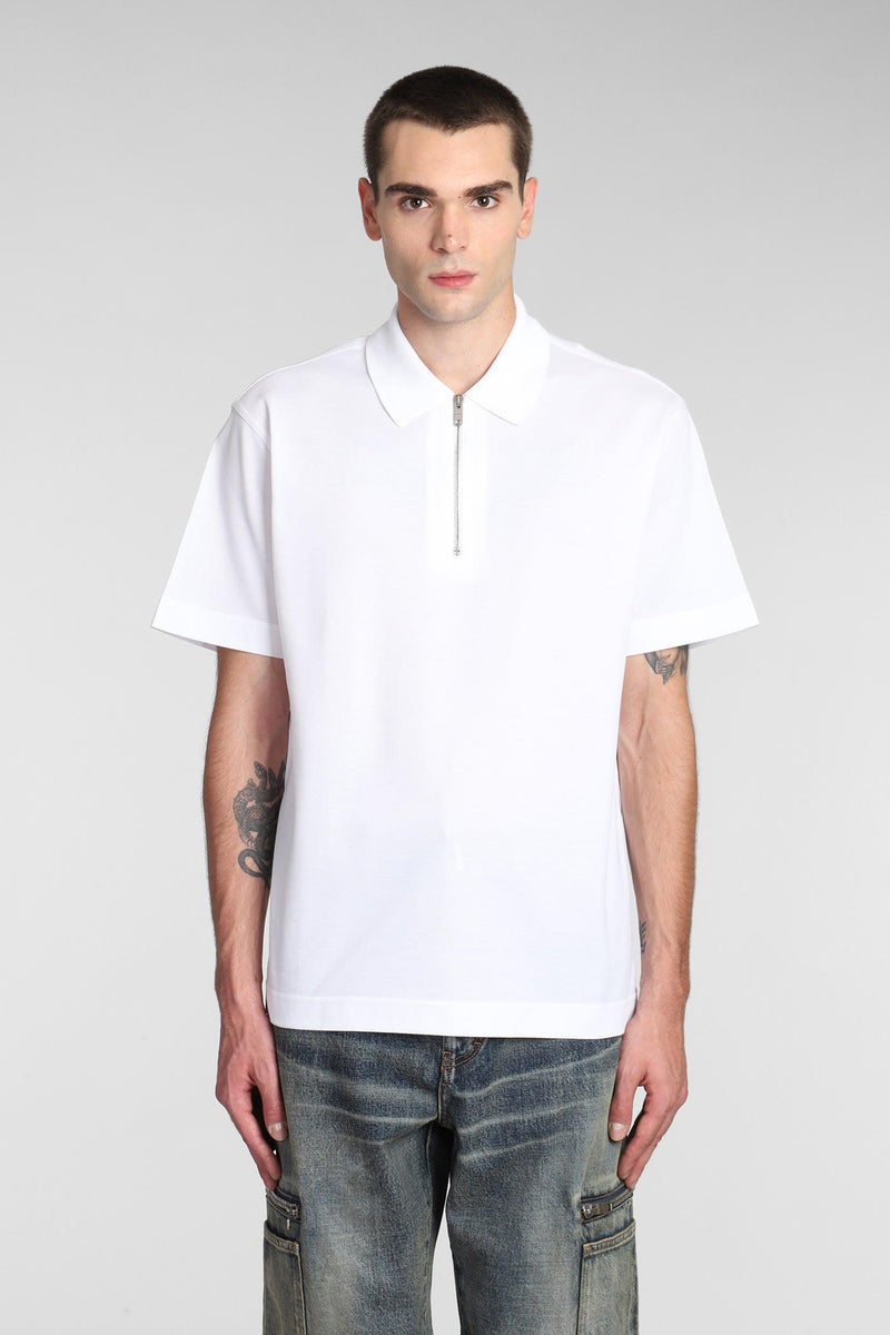 Givenchy Polo In White Cotton - Men - Piano Luigi