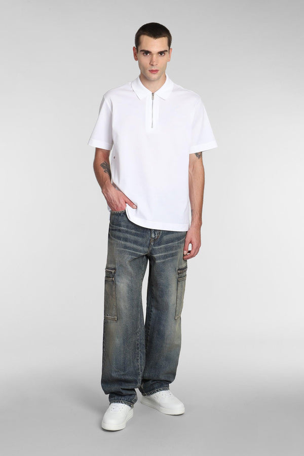 Givenchy Polo In White Cotton - Men - Piano Luigi