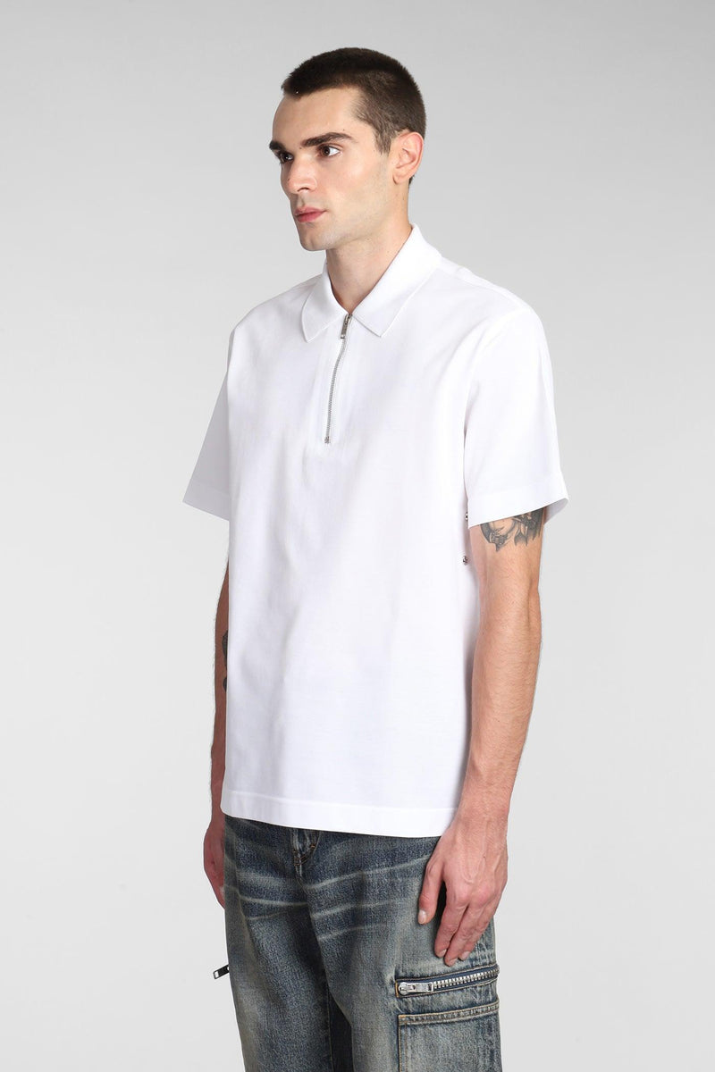 Givenchy Polo In White Cotton - Men - Piano Luigi