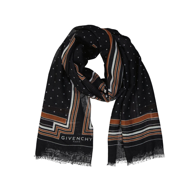 Givenchy Printed Cashmere Foulard - Women - Piano Luigi