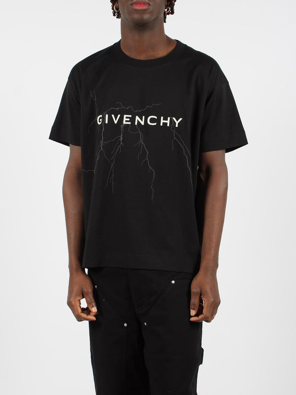 Givenchy Reflective Artwork T-shirt - Men - Piano Luigi