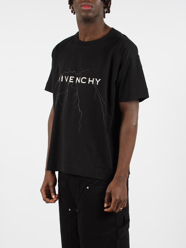 Givenchy Reflective Artwork T-shirt - Men - Piano Luigi