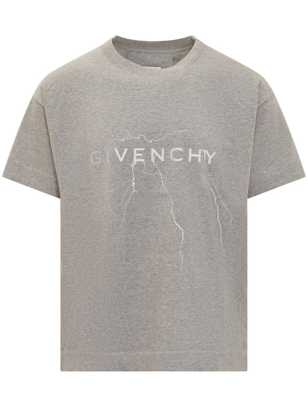 Givenchy Reflective Cotton T-shirt - Men - Piano Luigi