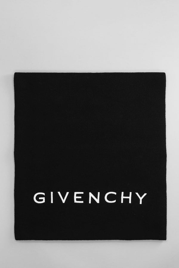 Givenchy Scarve In Black Wool - Men - Piano Luigi