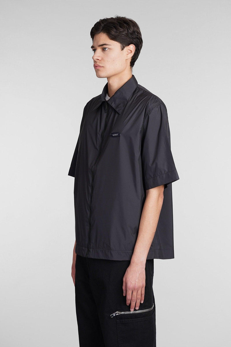 Givenchy Shirt In Black Polyester - Men - Piano Luigi