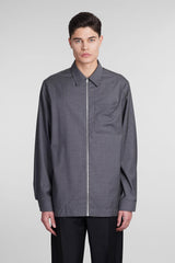 Givenchy Shirt In Grey Wool - Men - Piano Luigi