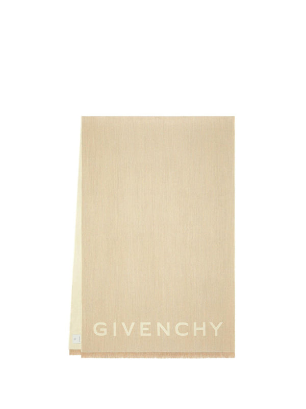 Givenchy Silk Scarf With Logo - Women - Piano Luigi