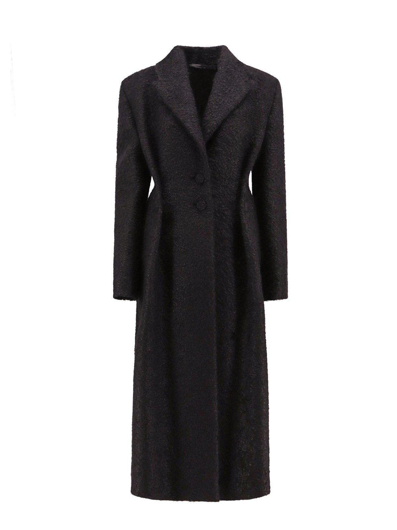 Givenchy Single-breasted Long Coat - Women - Piano Luigi