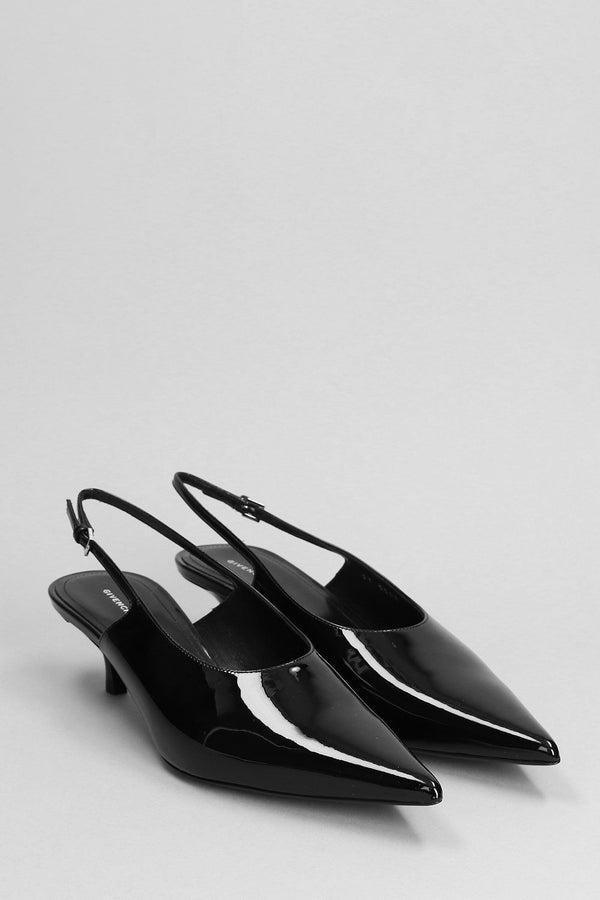 Givenchy Slipper-mule In Black Patent Leather - Women - Piano Luigi