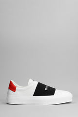 Givenchy Sneakers In White Leather - Men - Piano Luigi