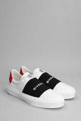 Givenchy Sneakers In White Leather - Men - Piano Luigi