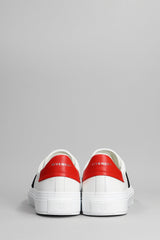 Givenchy Sneakers In White Leather - Men - Piano Luigi