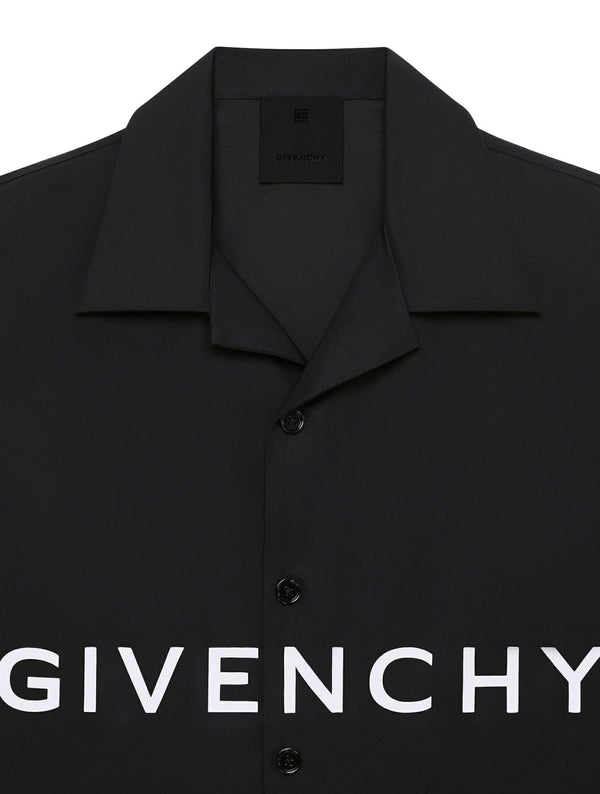 Givenchy Ss Boxy Fit Shirt W/ Hawaiian Collar - Men - Piano Luigi