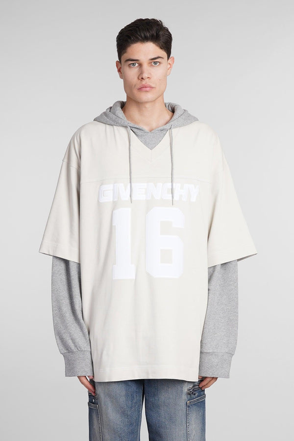 Givenchy Sweatshirt In Beige Cotton - Men - Piano Luigi