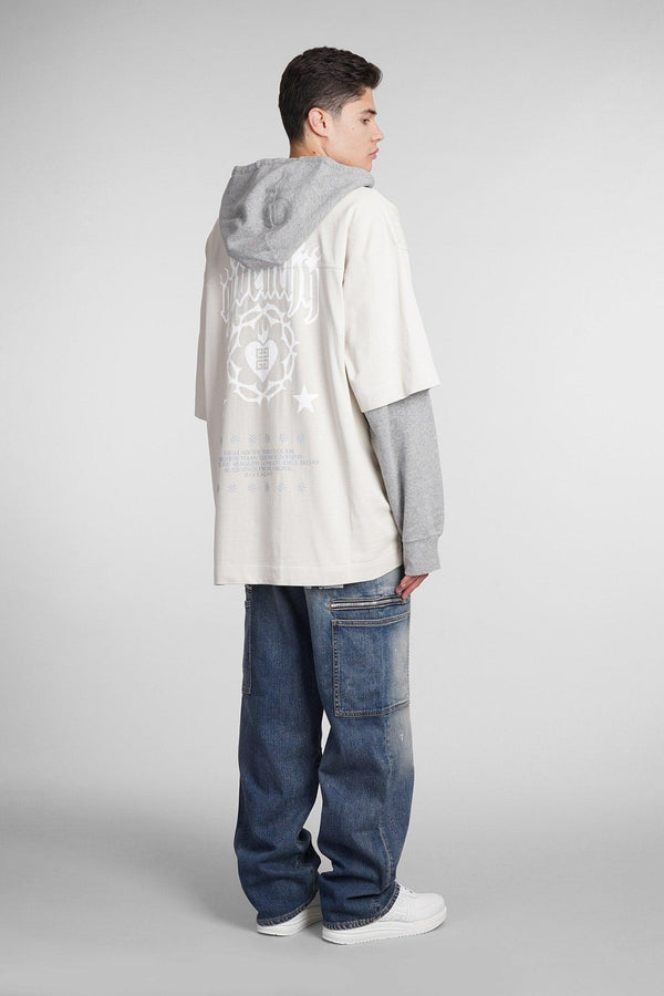 Givenchy Sweatshirt In Beige Cotton - Men - Piano Luigi