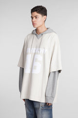 Givenchy Sweatshirt In Beige Cotton - Men - Piano Luigi