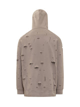 Givenchy Sweatshirt In Ripped Gauze Fabric - Men - Piano Luigi