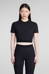 Givenchy T-shirt In Black Polyamide - Women - Piano Luigi