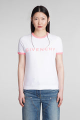 Givenchy T-shirt In White Cotton - Women - Piano Luigi