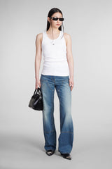 Givenchy Tank Top In White Cotton - Women - Piano Luigi