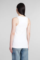 Givenchy Tank Top In White Cotton - Women - Piano Luigi