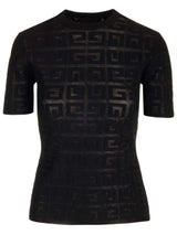 Givenchy Textured Lace Top - Women - Piano Luigi