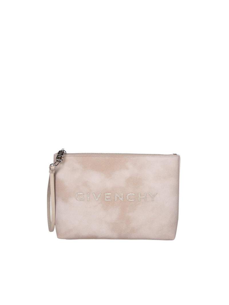 Givenchy Tie-dye Gold Clutch Bag - Women - Piano Luigi