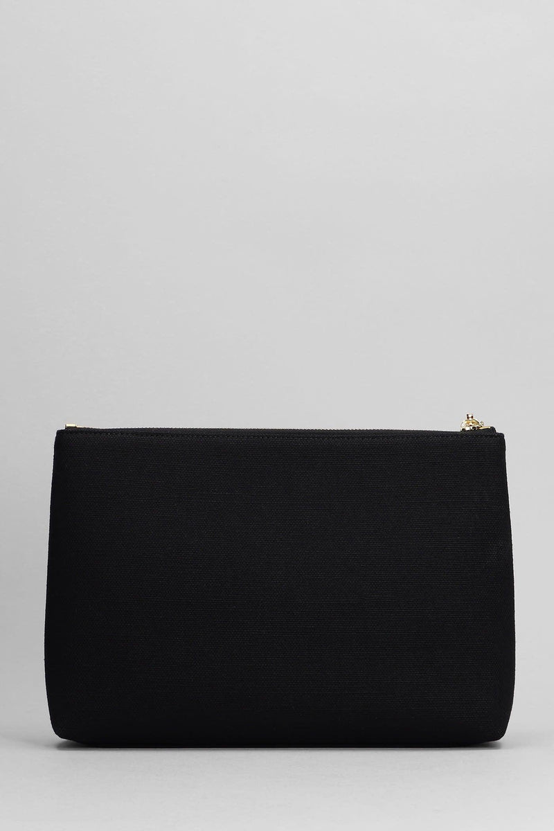 Givenchy Travel Pouch Clutch In Black Cotton - Women - Piano Luigi