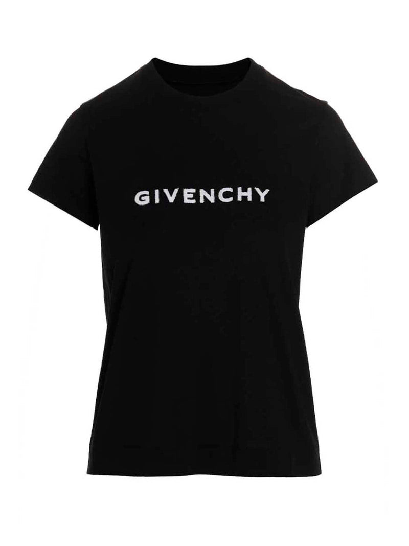 Givenchy Velvet Logo T-shirt - Women - Piano Luigi