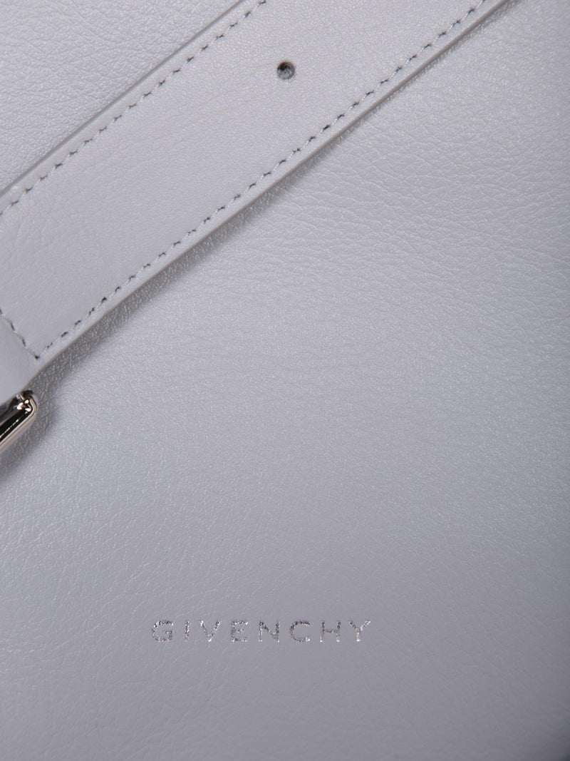 Givenchy Voyou Medium Light Grey Bag - Women - Piano Luigi