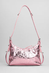 Givenchy Voyou Shoulder Bag In Rose-pink Leather - Women - Piano Luigi