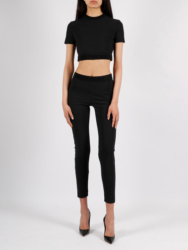 Givenchy Waistband Leggins - Women - Piano Luigi