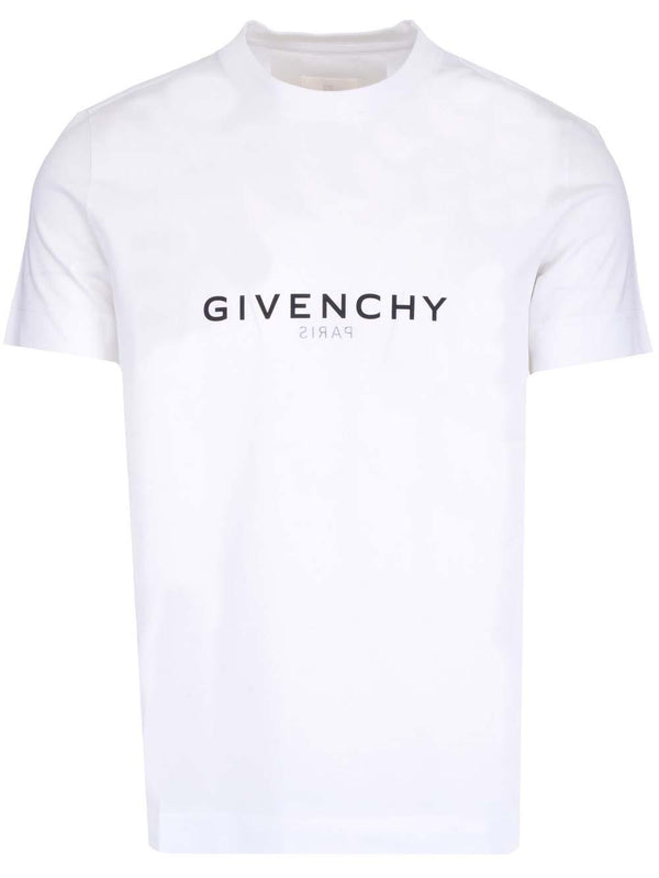 Givenchy White paris Reverse T-shirt - Men - Piano Luigi